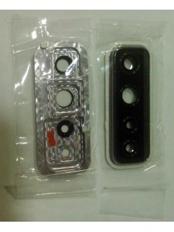 Cubierta camara purpura para Huawei P40 Lite 5G calidad premium