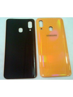 Tapa trasera o tapa bateria naranaja para Samsung Galaxy A40 A405 A405FD A405FN SM-A405FD SM-A40