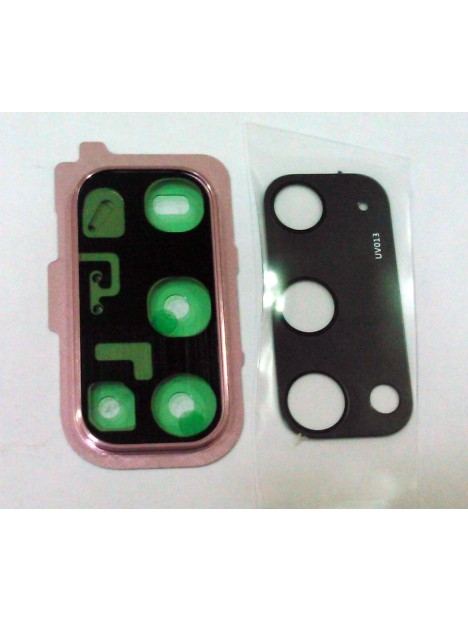 Cubierta camara rosa para Samsung Galaxy S20 G980 Calidad Premium