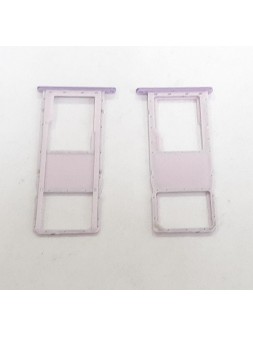 Soporte o bandeja single sim purpura para Samsung Galaxy A11 2020 SM-A115F calidad premium