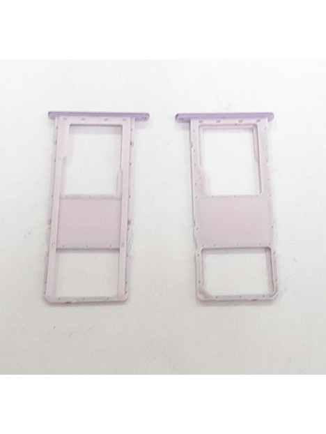 Soporte o bandeja single sim purpura para Samsung Galaxy A11 2020 SM-A115F calidad premium