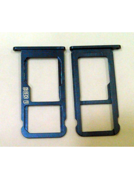 Soporte o bandeja sim azul para Nokia 7.1 TA-1085 calidad premium TA-1095 TA-1096 TA-1100