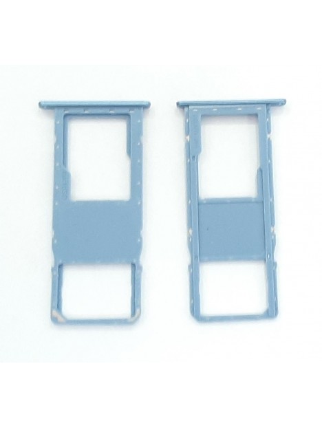 Soporte o bandeja single sim azul para Samsung Galaxy A11 2020 SM-A115F calidad premium