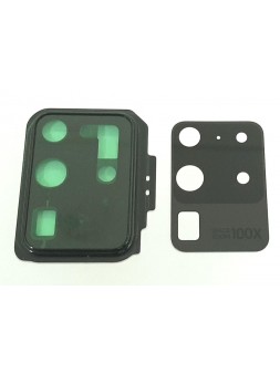 Cubierta camara negra para Samsung Galaxy S20 Ultra sm-g988 g988 calidad premium