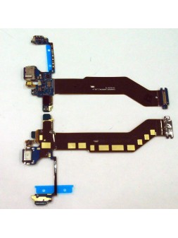 Flex puerto carga para LG G8S ThinQ LMG810EAW calidad premium
