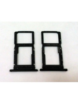 Soporte o bandeja sim negra para Huawei P Smart Pro 2019 calidad premium