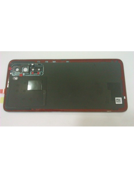Tapa trasera o tapa bateria plata para Huawei P40 Lite 5G mas cubierta camara plata