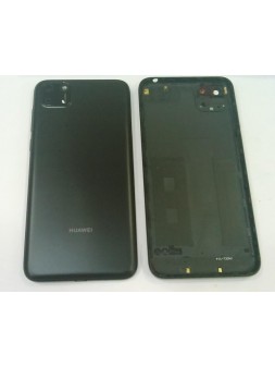 Tapa trasera o tapa bateria negra para Huawei Y5P