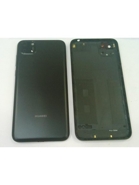 Tapa trasera o tapa bateria negra para Huawei Y5P