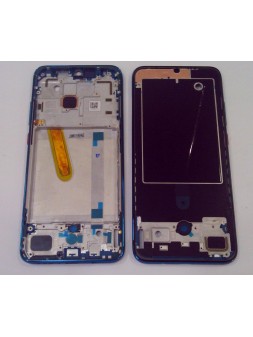 Carcasa central o marco azul para Xiaomi Redmi 10X calidad premium