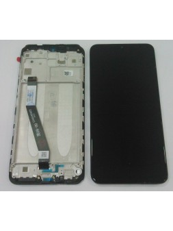 Pantalla lcd para Xiaomi Redmi 9 mas tactil negro mas marco negro calidad premium