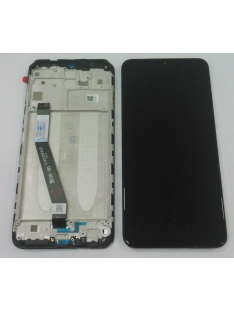 Pantalla lcd para Xiaomi Redmi 9 mas tactil negro mas marco negro calidad premium
