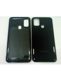 Tapa trasera o tapa bateria negra para Samsung Galaxy M31 M315