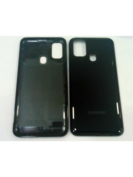 Tapa trasera o tapa bateria negra para Samsung Galaxy M31 M315