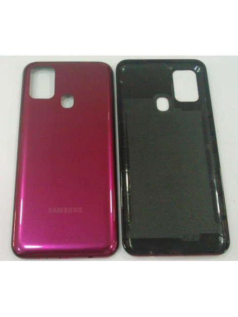 Tapa trasera o tapa bateria roja para Samsung Galaxy M31 M315
