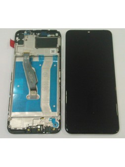 Pantalla lcd para Huawei Y6P mas tactil negro mas marco negro calidad premium