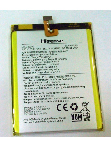 Bateria premium para Hisense C30 Lite LPN385390