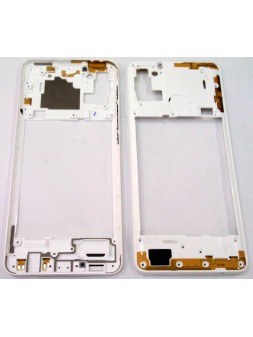 Carcasa o marco central blanco para Samsung Galaxy A21S SM-A217F SM-A21 Calidad Premium