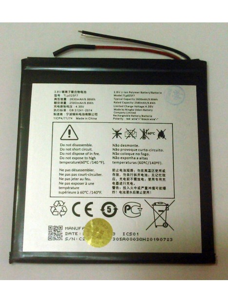 Bateria premium para Alcatel 1T 7 8068 TLP025F7