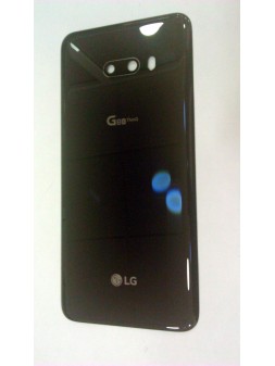 Tapa trasera o tapa bateria negra para LG G8X THINQ mas lente camara Calidad Premium
