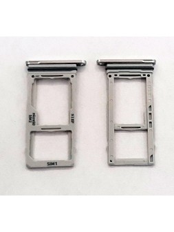 Soporte o bandeja dual sim blanca para Samsung Galaxy Note 20 Ultra SM-N986F calidad premium