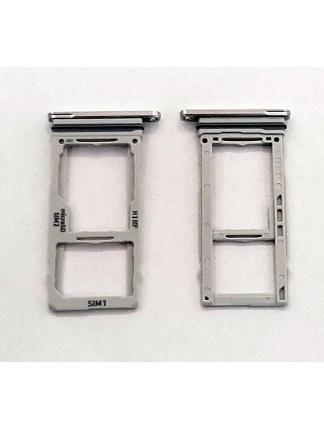 Soporte o bandeja dual sim blanca para Samsung Galaxy Note 20 Ultra SM-N986F calidad premium