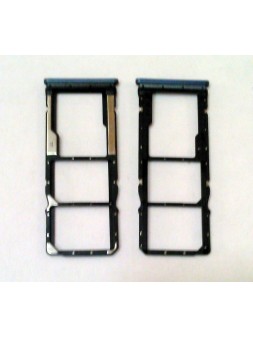 Soporte o bandeja sim azul marino para Xiaomi Redmi Note 9s calidad premium