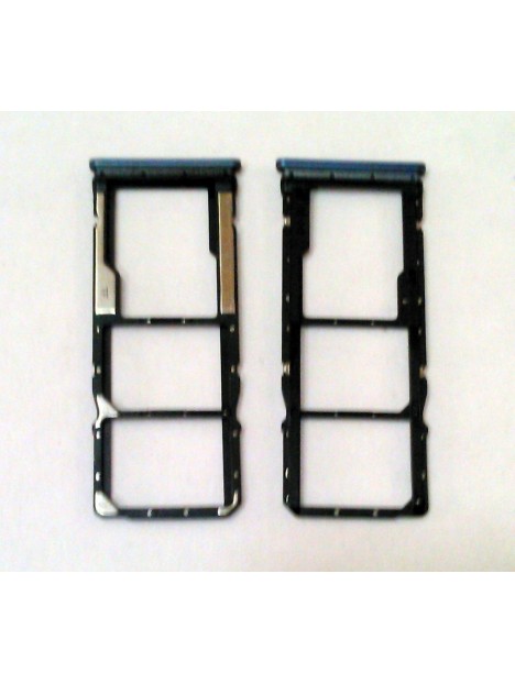 Soporte o bandeja sim azul marino para Xiaomi Redmi Note 9s calidad premium