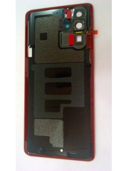 Tapa trasera o tapa bateria naranja mas lente camara para Huawei P30 PRO Calidad Premium