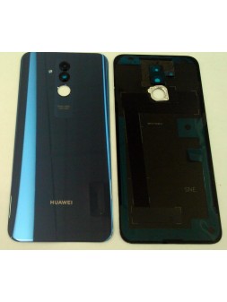 Tapa trasera o tapa bateria azul mas lente camara para Huawei mate 20 lite Calidad Premium