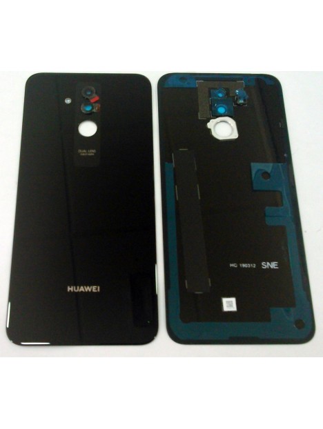 Tapa trasera o tapa bateria negra mas lente camara para Huawei mate 20 lite Calidad Premium