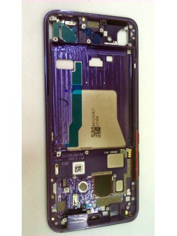 Carcasa o marco central purpura para Xiaomi Pocophone F2 Pro / Redmi K30 Pro