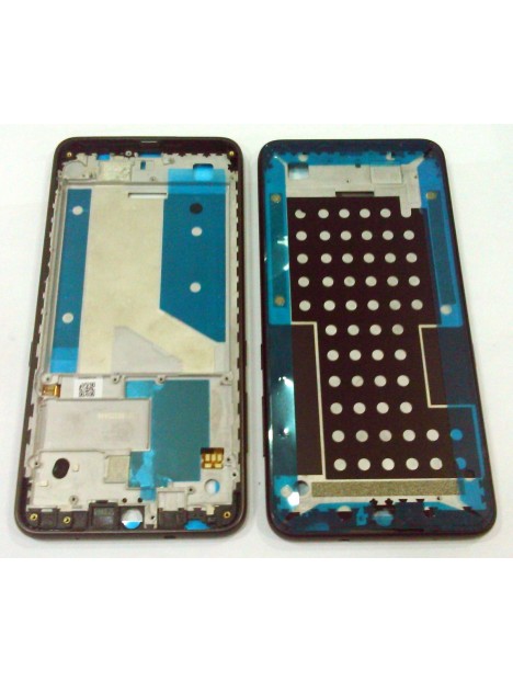 Carcasa o marco frontal negro para Nokia 7.2 Calidad Premium