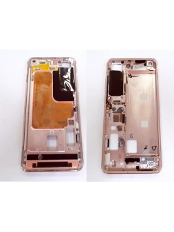 Carcasa o marco frontal dorado para Xiaomi Mi 10 5G / Xiaomi Mi 10 Pro 5G Calidad Premium