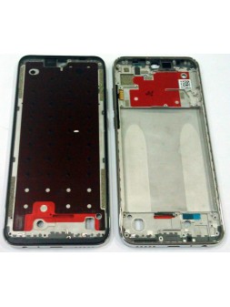 Carcasa o marco frontal plata para Xiaomi Redmi Note 8T Calidad Premium