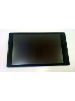 Pantalla lcd para Lenovo Tab 3 850F mas tactil negro mas marco azul calidad premium