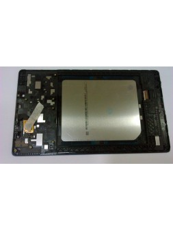 Pantalla lcd para Lenovo Tab 3 850F mas tactil negro mas marco azul calidad premium