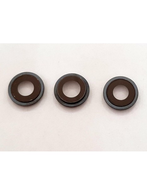 Set 3 cubierta camara azul para IPhone 12 Pro A2407 A2341 A2406 A2408 IPhone 12 Pro Max A2342 A2410 A2411 A2412 cal