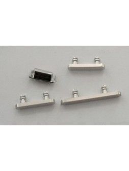 Set botones blancos para IPhone 12 Pro A2407 A2341 A2406 A2408 IPhone 12 Pro Max A2342 A2410 A2411 A2412 calidad pr