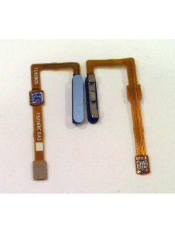 Flex boton home azul claro para Huawei P Smart Pro 2019 calidad premium