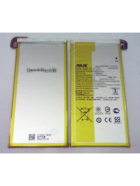 Batería para ASUS Zenfone 3 Ultra ZU680KL C11P1516 A001 4600 mAh