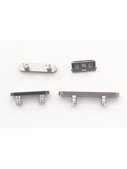 Set botones negros para IPhone 12 Pro A2407 A2341 A2406 A2408 IPhone 12 Pro Max A2342 A2410 A2411 A2412 calidad pre