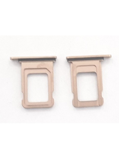 Soporte o bandeja single sim dorada para IPhone 12 Pro A2407 A2341 A2406 A2408 IPhone 12 Pro Max A2342 A2410 A2411