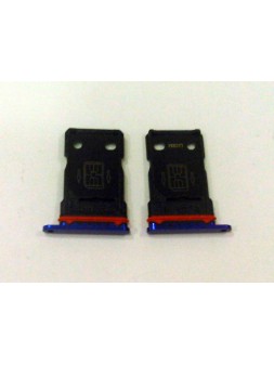 Soporte o bandeja sim azul para Oneplus 8 Pro calidad premium