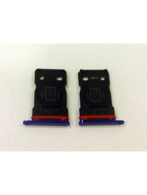 Soporte o bandeja sim azul para Oneplus 8 Pro calidad premium