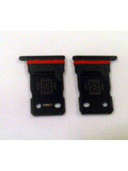 Soporte o bandeja dual sim negro para Oneplus 8 calidad premium