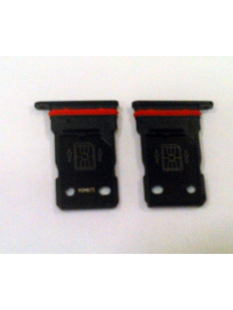 Soporte o bandeja dual sim negro para Oneplus 8 calidad premium