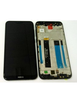 Pantalla lcd para Nokia 6.1 Plus X6 2018 TA-1099 Totoro mas tactil negro mas marco negro calidad premium