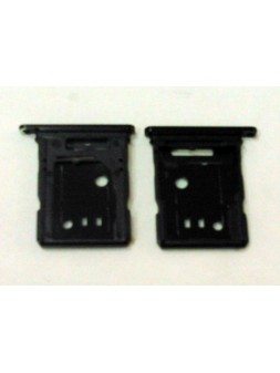 Soporte SIM negro para Oppo Reno 10X Calidad Premium