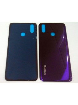Tapa trasera o tapa bateria purpura para Oppo Realme 3 Pro RMX1851